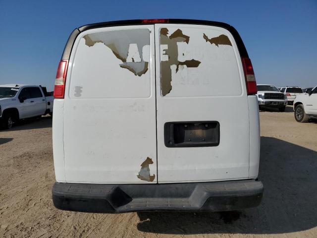 1GCGG25C981153233 - 2008 CHEVROLET EXPRESS G2 WHITE photo 6