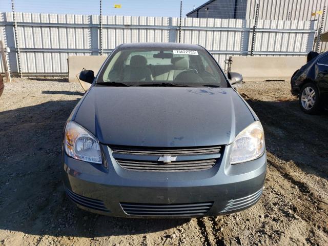 1G1AK15F877368759 - 2007 CHEVROLET COBALT LS BLUE photo 5