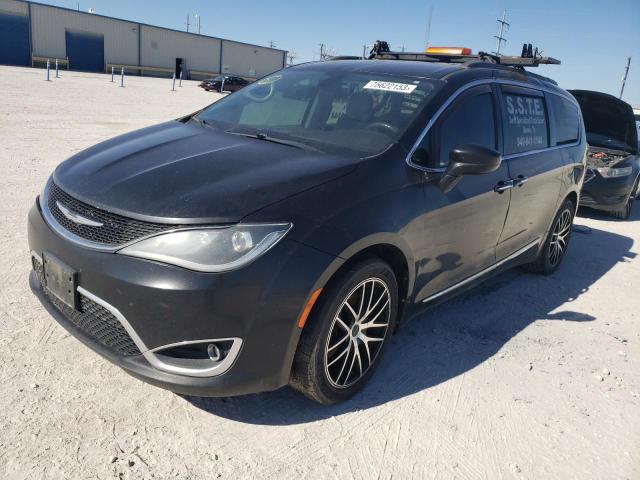 2C4RC1BGXHR603327 - 2017 CHRYSLER PACIFICA TOURING L BLACK photo 1