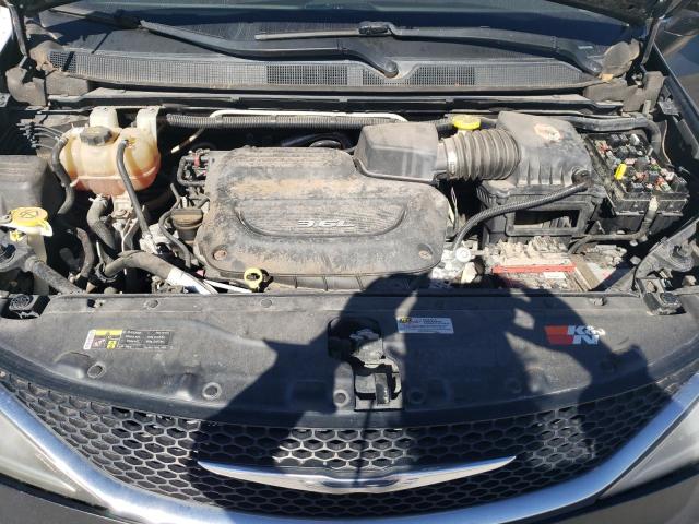 2C4RC1BGXHR603327 - 2017 CHRYSLER PACIFICA TOURING L BLACK photo 12