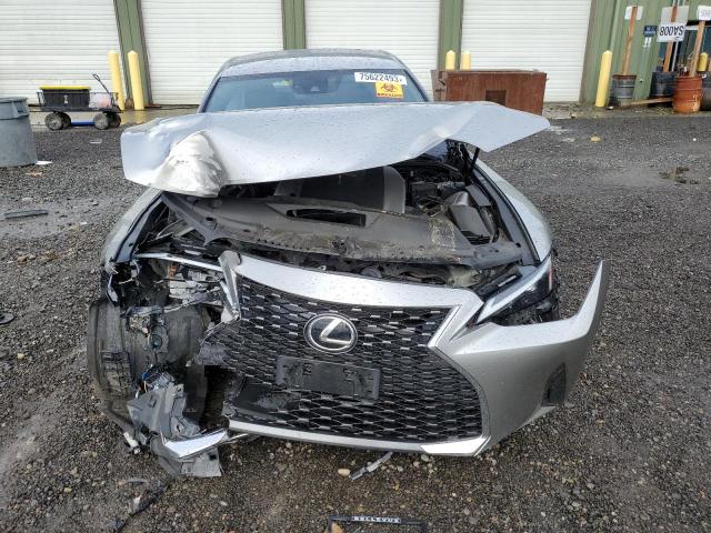 JTHA81F28M5043777 - 2021 LEXUS IS 300 SILVER photo 5