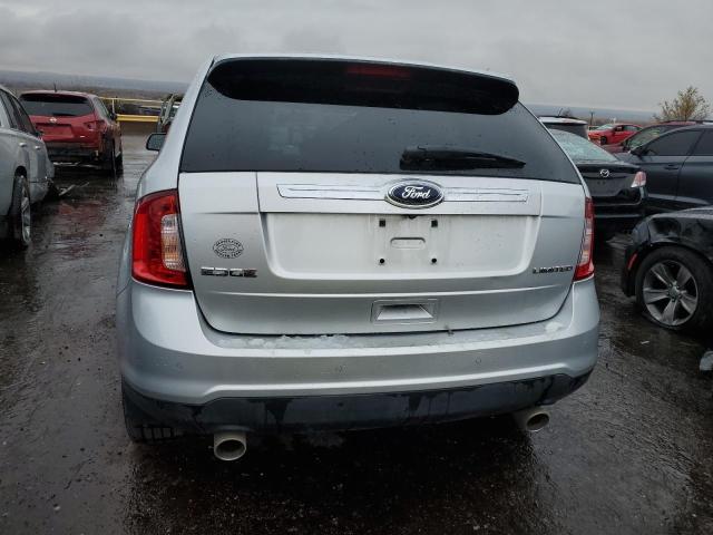 2FMDK3KC6EBA78112 - 2014 FORD EDGE LIMITED SILVER photo 6