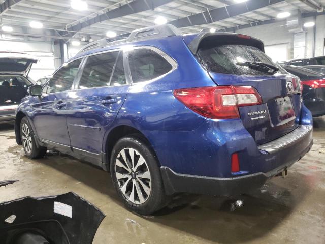 4S4BSBNC8G3356721 - 2016 SUBARU OUTBACK 2.5I LIMITED BLUE photo 2