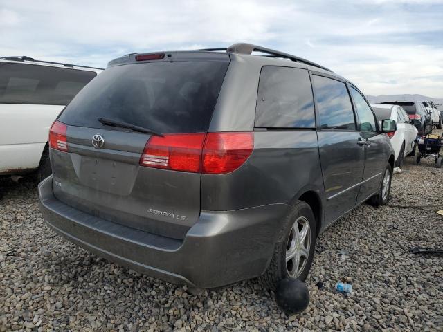 5TDZA23C24S121220 - 2004 TOYOTA SIENNA CE GRAY photo 3