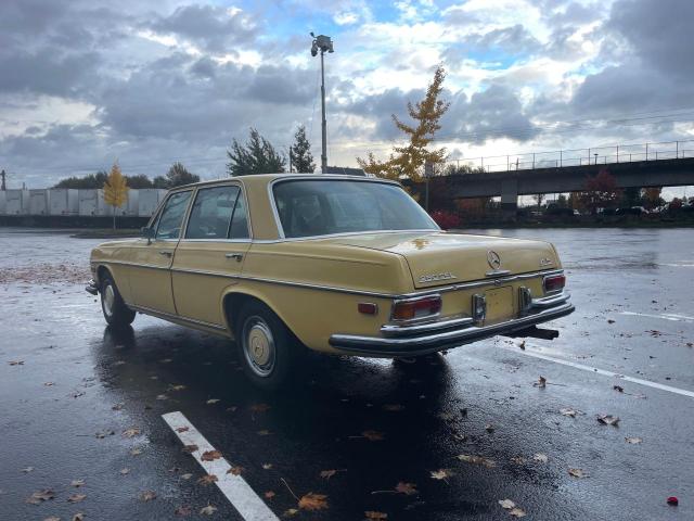 10806812019968 - 1973 MERCEDES-BENZ 280 SEL YELLOW photo 3