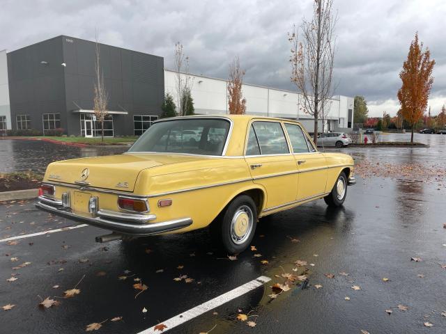 10806812019968 - 1973 MERCEDES-BENZ 280 SEL YELLOW photo 4