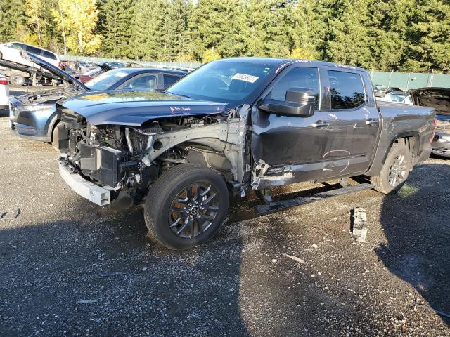 5TFNA5DBXNX052021 - 2022 TOYOTA TUNDRA CREWMAX PLATINUM Schwarz Foto 1