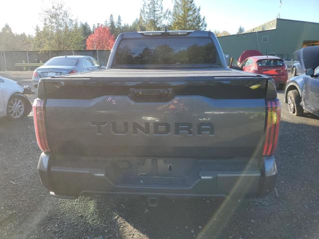 5TFNA5DBXNX052021 - 2022 TOYOTA TUNDRA CREWMAX PLATINUM Schwarz Foto 6