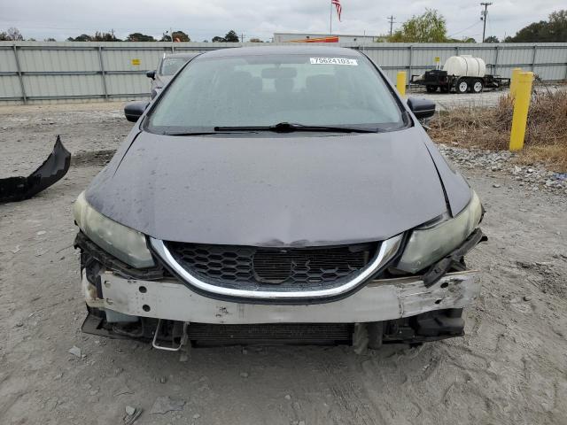 19XFB2F55FE097845 - 2015 HONDA CIVIC LX CHARCOAL photo 5