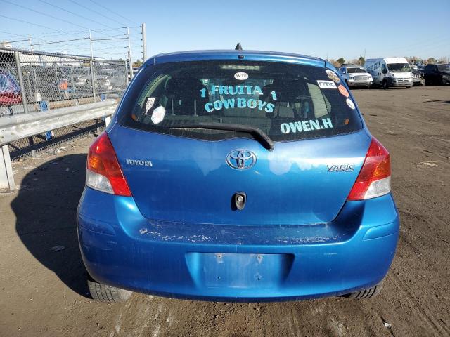 JTDJT903195226834 - 2009 TOYOTA YARIS BLUE photo 6