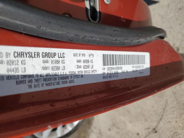 1B3CB5HA1AD584390 - 2010 DODGE CALIBER HEAT ORANGE photo 12