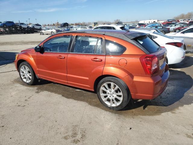 1B3CB5HA1AD584390 - 2010 DODGE CALIBER HEAT ORANGE photo 2