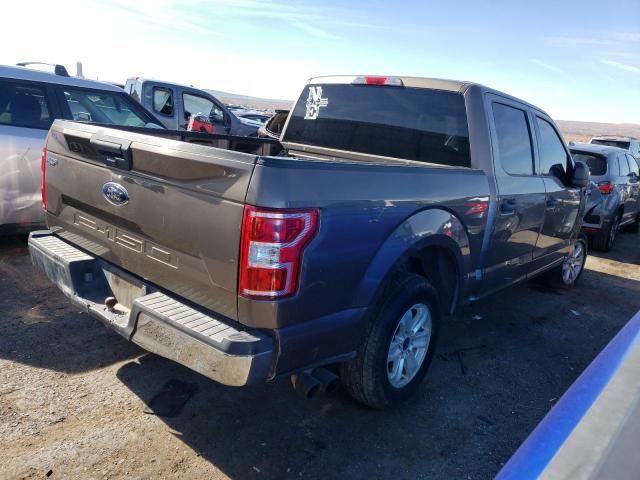 1FTEW1C50JKC57246 - 2018 FORD F150 SUPERCREW BROWN photo 3