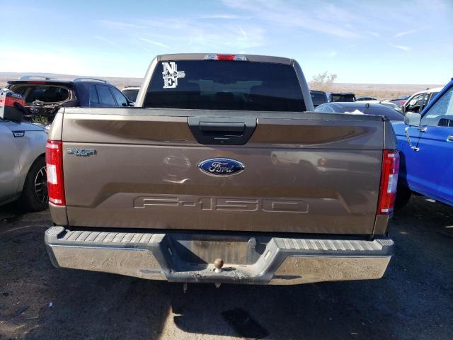 1FTEW1C50JKC57246 - 2018 FORD F150 SUPERCREW BROWN photo 6
