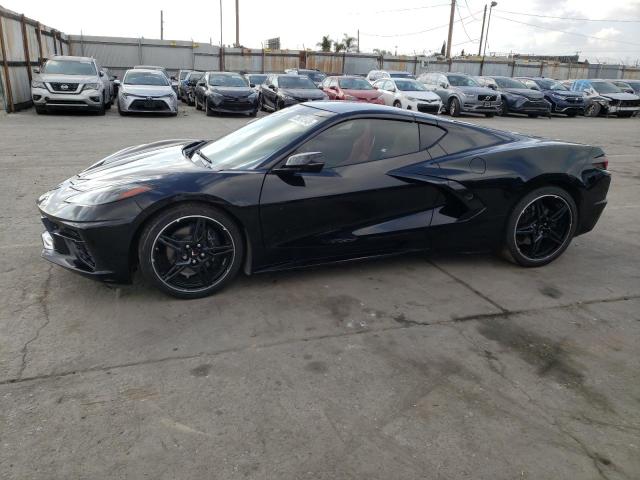 1G1YA2D4XM5105784 - 2021 CHEVROLET CORVETTE STINGRAY 1LT BLACK photo 1