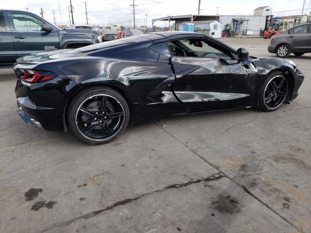 1G1YA2D4XM5105784 - 2021 CHEVROLET CORVETTE STINGRAY 1LT BLACK photo 3