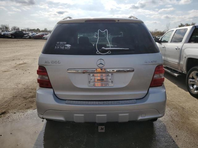 4JGBB72E78A429318 - 2008 MERCEDES-BENZ ML 550 SILVER photo 6