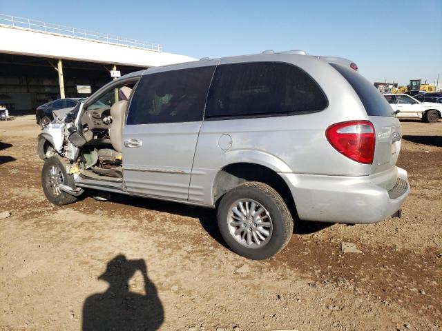 2C8GP64L83R123927 - 2003 CHRYSLER TOWN & COU LIMITED SILVER photo 2