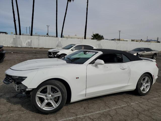 1G1FB3DS4K0118145 - 2019 CHEVROLET CAMARO LS WHITE photo 1