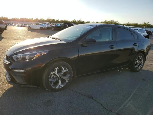 3KPF24AD6KE077348 - 2019 KIA FORTE FE BLACK photo 1