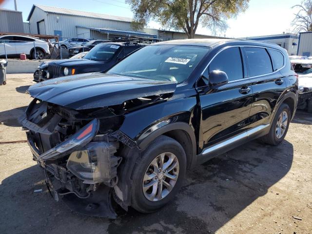 5NMS33AD3LH155357 - 2020 HYUNDAI SANTA FE SEL BLACK photo 1