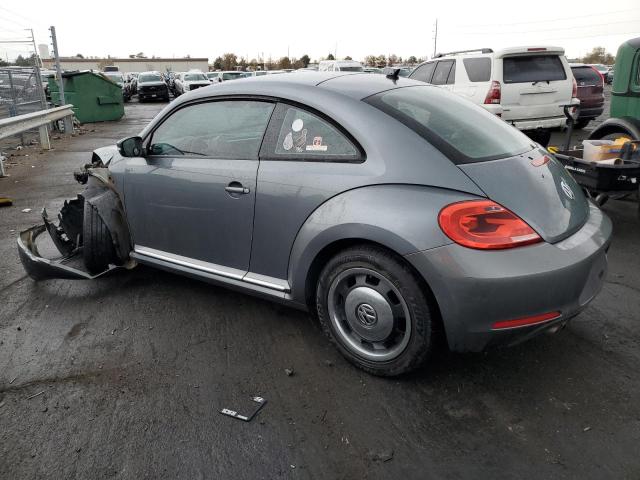 3VWHP7AT5CM622124 - 2012 VOLKSWAGEN BEETLE GRAY photo 2