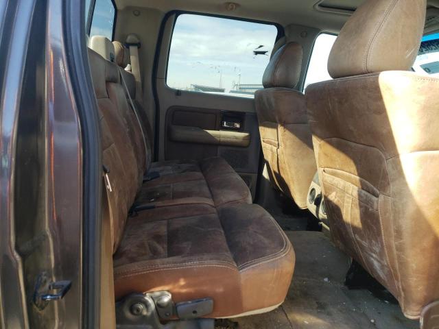 1FTPW14596KB03441 - 2006 FORD F150 SUPERCREW BROWN photo 10