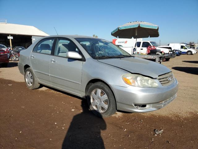 2T1BR38E84C301479 - 2004 TOYOTA COROLLA CE SILVER photo 4