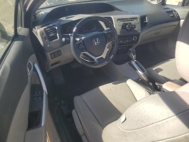 2HGFG3B17CH537592 - 2012 HONDA CIVIC EXL ვერცხლისფერი ფოტო 8