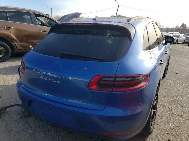 WP1AF2A55HLB61543 - 2017 PORSCHE MACAN TURBO BLUE photo 3