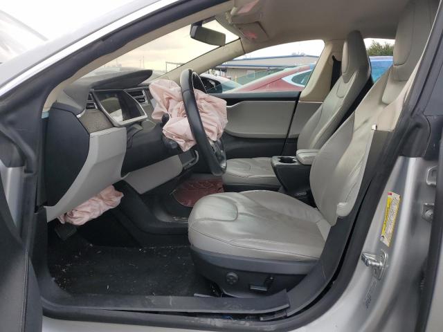 5YJSA1DN0DFP27180 - 2013 TESLA MODEL S Արծաթագույն լուսանկար 7