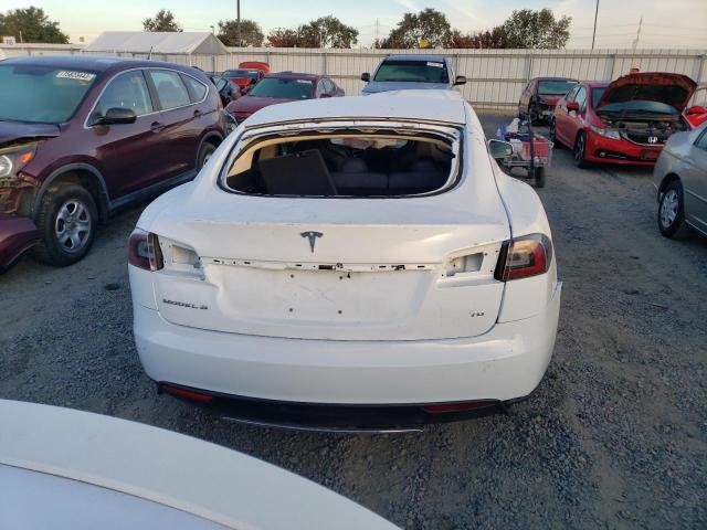 5YJSA1H11EFP37659 - 2014 TESLA MODEL S WHITE photo 6