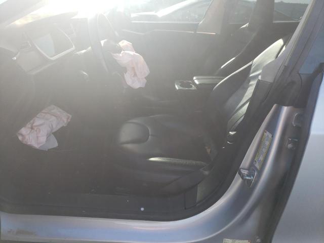 5YJSA1H17EFP36838 - 2014 TESLA MODEL S Արծաթագույն լուսանկար 7