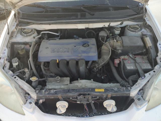 2T1KR32E03C105768 - 2003 TOYOTA COROLLA MA XR WHITE photo 11