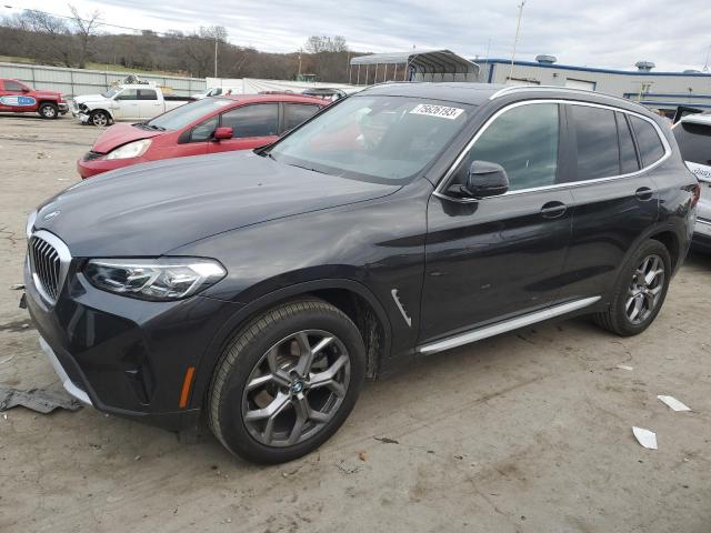 5UX53DP08P9R91110 - 2023 BMW X3 XDRIVE30I GRAY photo 1