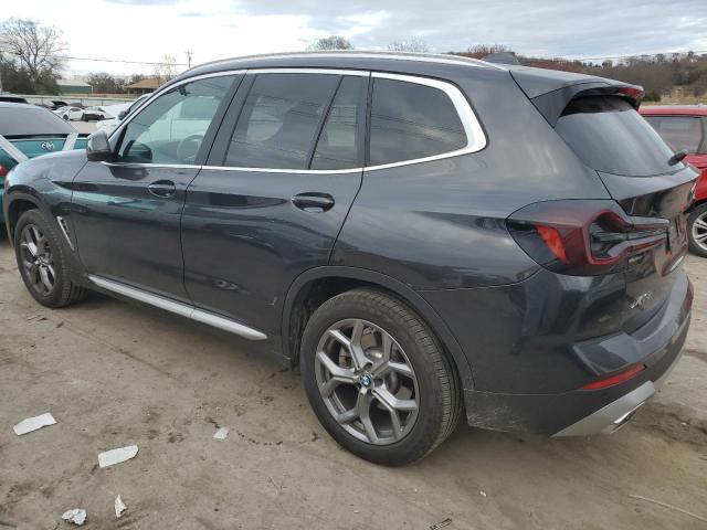 5UX53DP08P9R91110 - 2023 BMW X3 XDRIVE30I GRAY photo 2