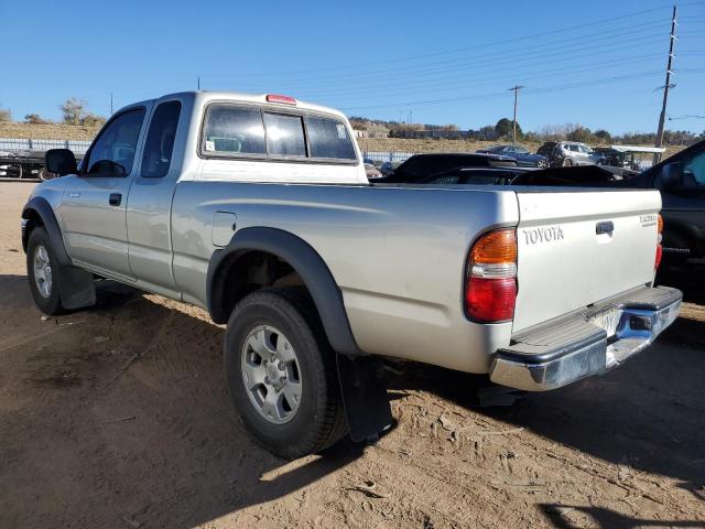 5TESN92N54Z348700 - 2004 TOYOTA TACOMA XTRACAB PRERUNNER GRAY photo 2