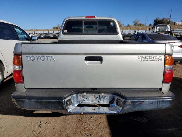 5TESN92N54Z348700 - 2004 TOYOTA TACOMA XTRACAB PRERUNNER GRAY photo 6