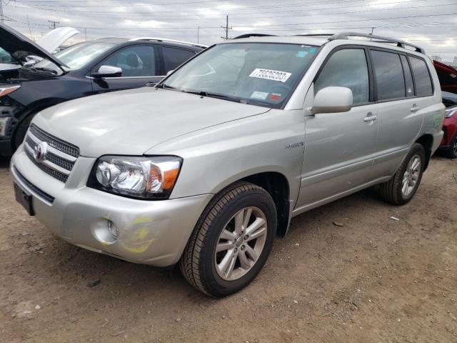 JTEEW21A970040803 - 2007 TOYOTA HIGHLANDER HYBRID SILVER photo 1