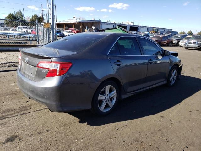 4T1BF1FK9CU084026 - 2012 TOYOTA CAMRY BASE GRAY photo 3