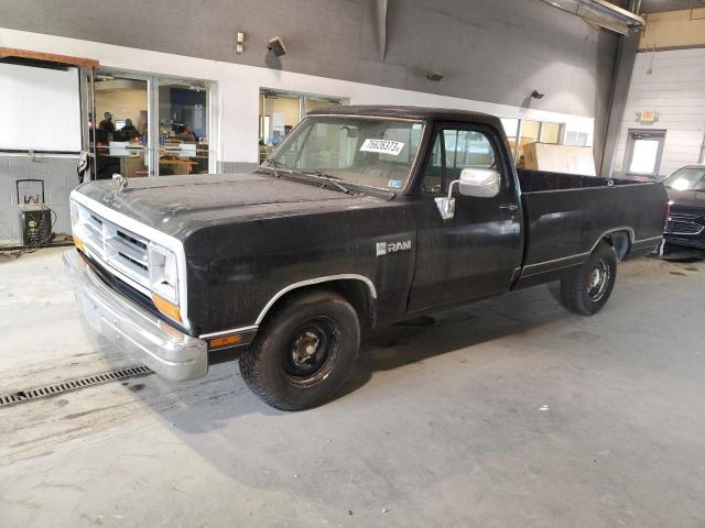 1B7FD04X3JS607053 - 1988 DODGE D-SERIES D100 BLACK photo 1