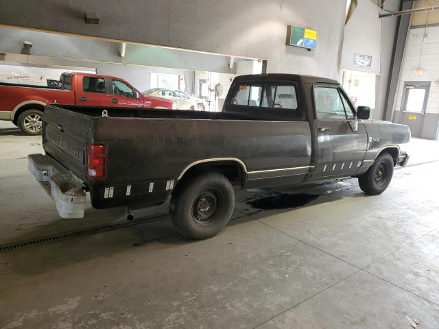 1B7FD04X3JS607053 - 1988 DODGE D-SERIES D100 BLACK photo 3