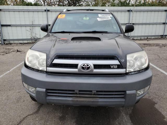 JTEBT14R530005080 - 2003 TOYOTA 4RUNNER SR5 BLACK photo 5