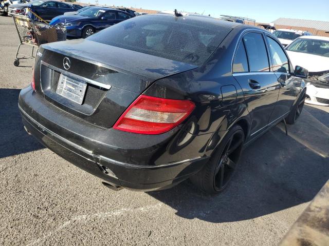 WDDGF5EB8BF629936 - 2011 MERCEDES-BENZ C 300 BLACK photo 3