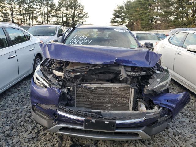 SJKCH5CRXJA044173 - 2018 INFINITI QX30 BASE أزرق صورة 5