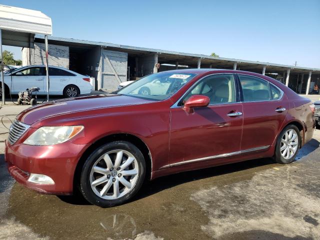 JTHBL46F075004872 - 2007 LEXUS LS 460 BURGUNDY photo 1