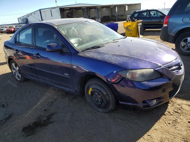 JM1BK323261496966 - 2006 MAZDA 3 S BLUE photo 4