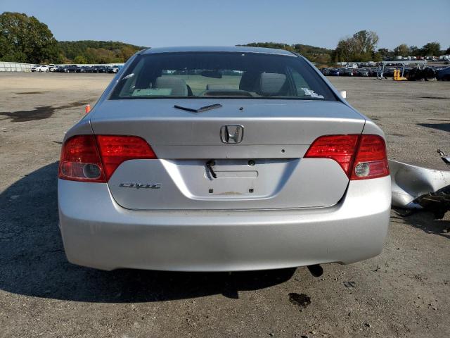 1HGFA16508L110008 - 2008 HONDA CIVIC LX SILVER photo 6