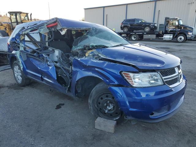 3C4PDCAB8FT622295 - 2015 DODGE JOURNEY SE BLUE photo 4