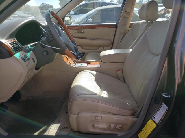 JTHBN36F565037854 - 2006 LEXUS LS 430 GRAY photo 7